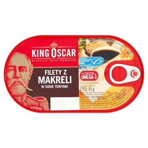 King Oscar Filety Z Makreli W Sosie Teriyaki G King Oscar Sklep