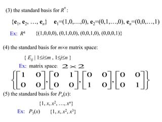 Vector Spaces Subspaces Span Basis PPT