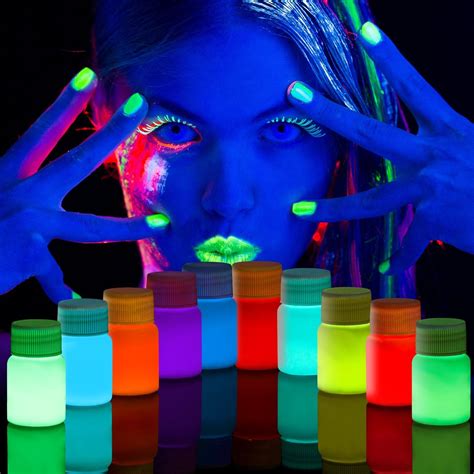 Sumile Pintura Fluorescente Colores Pinturas De Luz Negra Pintura My
