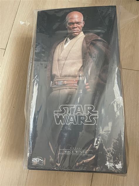 全新現貨膠袋未開封 靚盒 hottoys hot toys mms681 Star Wars Mace Windu 興趣及遊戲 玩具 遊戲類 Carousell
