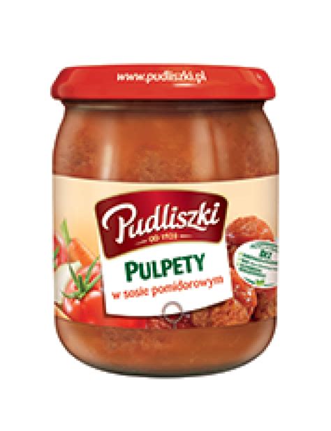 PULPETY W SOSIE POMIDOROWYM 600G PUDLISZKI PUDLISZKI Art spożywcze