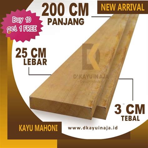 Jual Papan Kayu Jati Belanda Pinus Mahoni Lebar Cm Ukuran X Cm