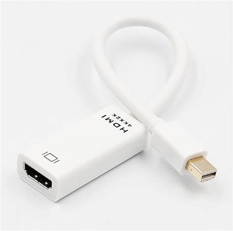 ᐉ Кабель переходник Mini Displayport в HDMI Thunderbolt 4К • Купить в ...