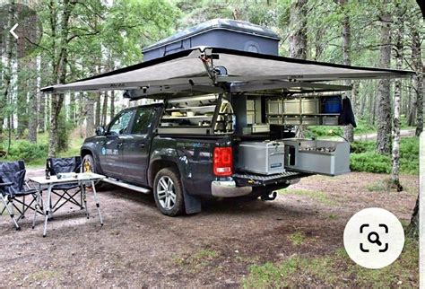 truck camper  outdoor camping