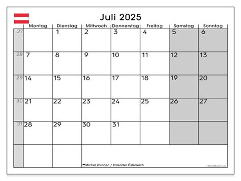 Kalender Juli 2025 Zum Ausdrucken Kostenlos - Stephen N Cox