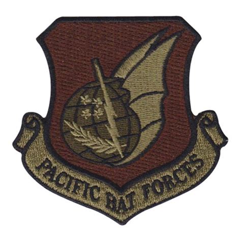 Pacaf Bat Forces Ocp Patch Pacific Air Forces Patches