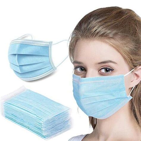 Non Woven 3 Ply Face Mask With Earloop Disposable Dust Mask China Non