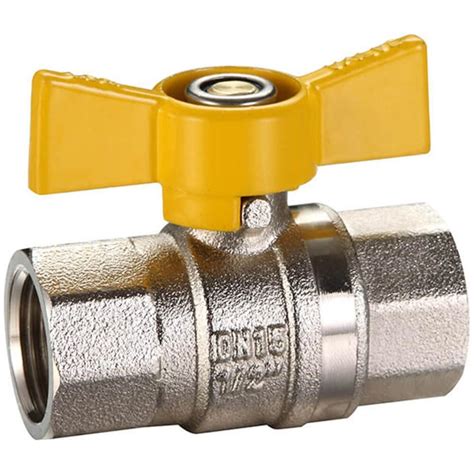 wbf aga approved ball valve butterfly handle fi  fi mm