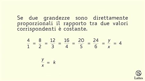 Proporzionalità diretta e inversa YouTube