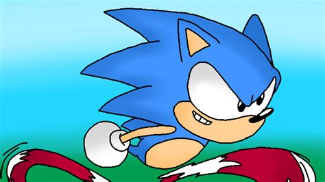 Sonic classic style Sonic OK KO my art by majakulczyk on DeviantArt