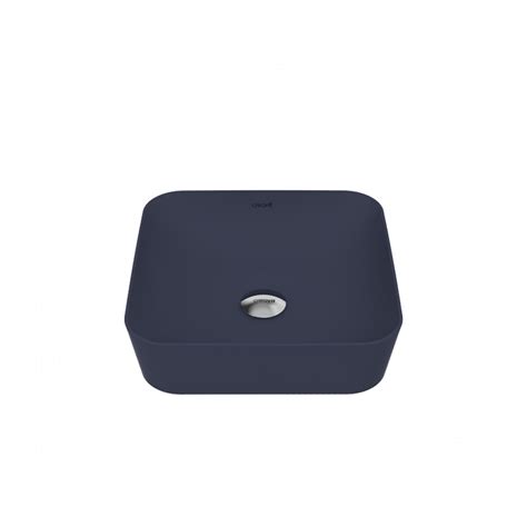 Creavit Ultra Square Bowl Washbasin Cm Matt Basalt