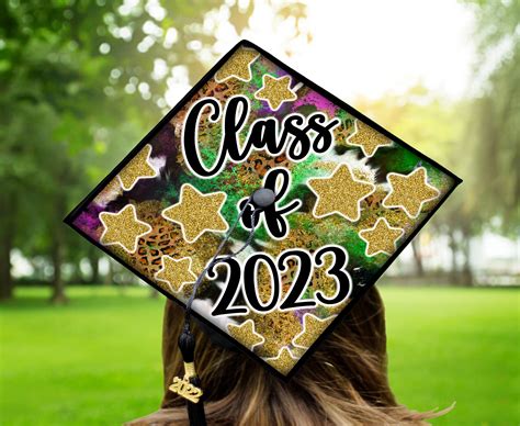 Class of 2023 Graduation Cap Pnggraduation Hat Pngwestern - Etsy