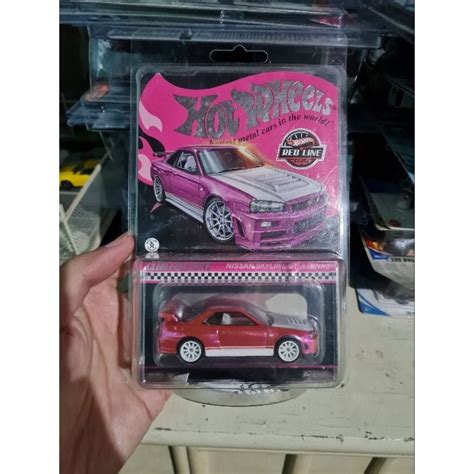 Jual Hot Wheels Hotwheels Nissan Skyline Gtr R Rlc Pink Spectraflame Shopee Indonesia