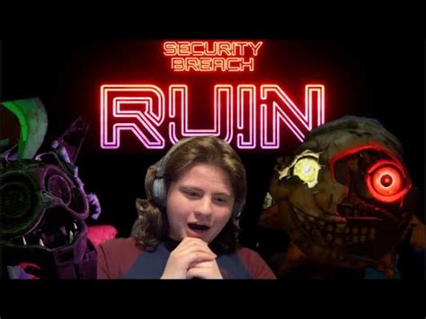 FNAF SECURITY BREACH RUIN TRAILER Reaction Breakdown YouTube