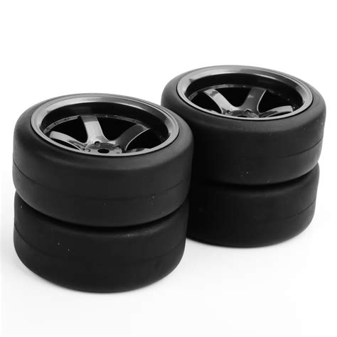 X Rc Flat Drift Tires Wheel Rim Mm Hex For Hpi Rc On Road Car