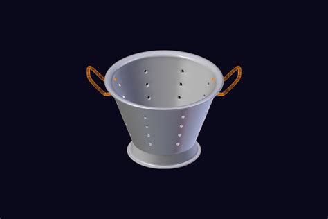 Colander Strainer 3D model | CGTrader