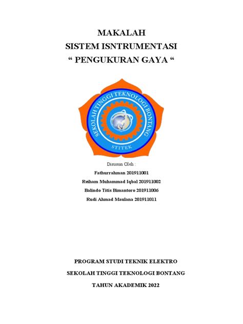 Makalah Gaya Pdf