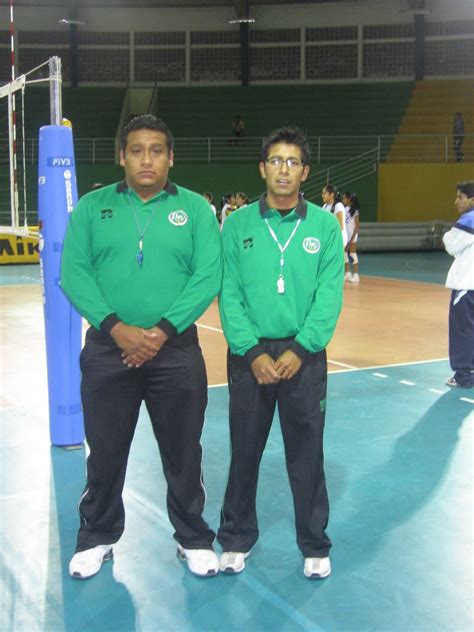 Arbitros Voleibol Bolivia
