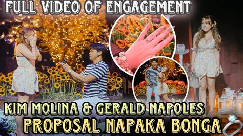 Kim Molina At Jerald Napoles Finally Engage Na 💍 Full Coverage Ng