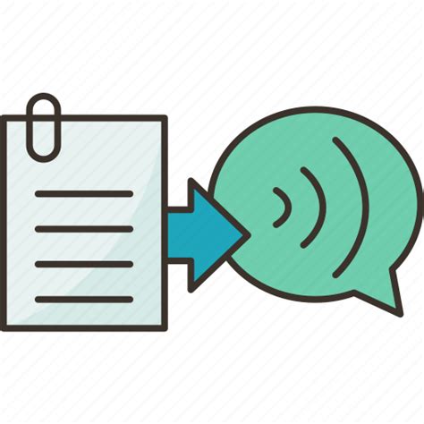Text Speech Technology Audio Synthesis Icon Download On Iconfinder