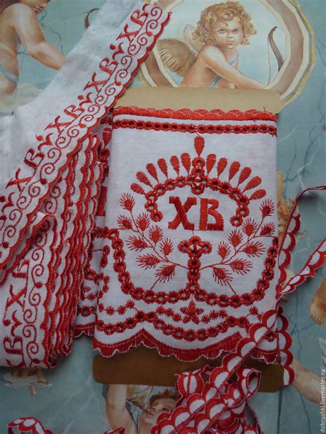 Набор для рукоделия №2 "Пасхальный". Кружева различной ширины. в ...