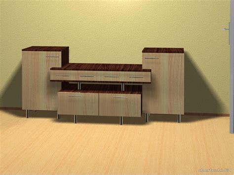 Чертежи тумбы, тумбочки, примеры скачать, в AutoCad, blf - Чертежи.РУ