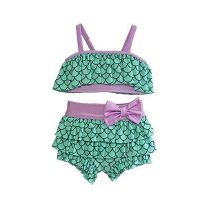 SALE Flapper Bikini In Mermaid Size 12 18 Months 2T 6 7 8 10 12