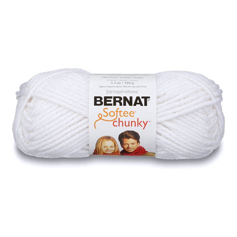 BUY Bernat Softee Chunky Yarn White