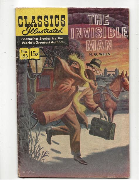 Invisible Man Book Cover Hg Wells