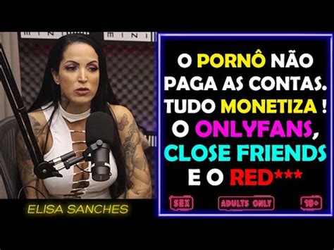 ELISA SANCHES REVELA QUANTO GANHA UMA ATRIZ PORNÔ MINI PODCAST YouTube