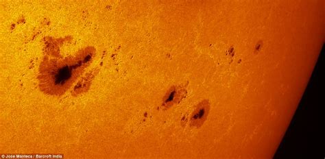 From Sunspots To Solar Eruptions Amateur Astronomer Captures
