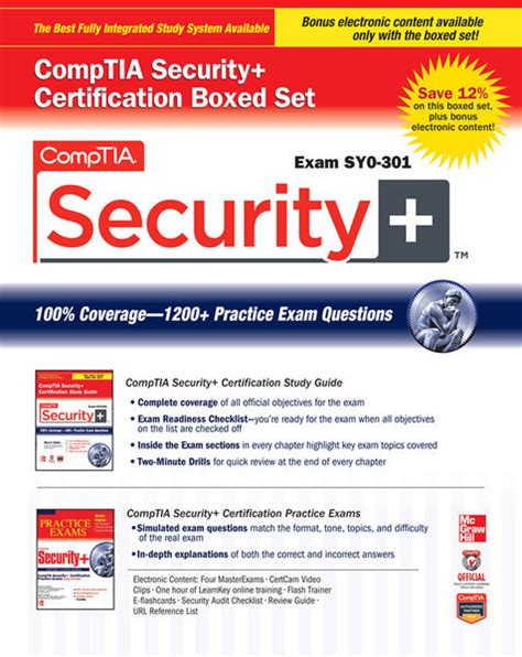 Comptia Security Certification Boxed Set Exam Sy