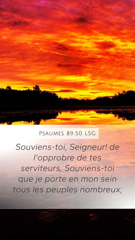 Psaumes 89 50 LSG Mobile Phone Wallpaper 89 51 Souviens Toi