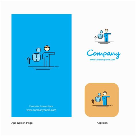 avatar company logo app icon  splash page design creative business