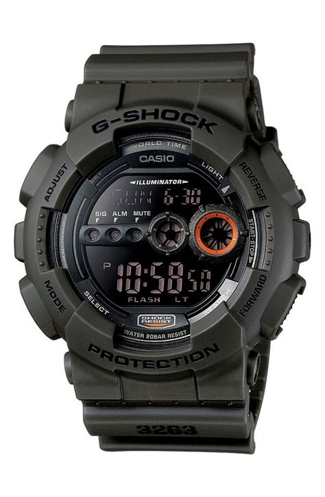 G Shock Baby G Digital Resin Watch 51mm Nordstrom