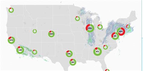 FlightAware's Misery Map Is Maybe The Best Way To Understand Snowstorm ...