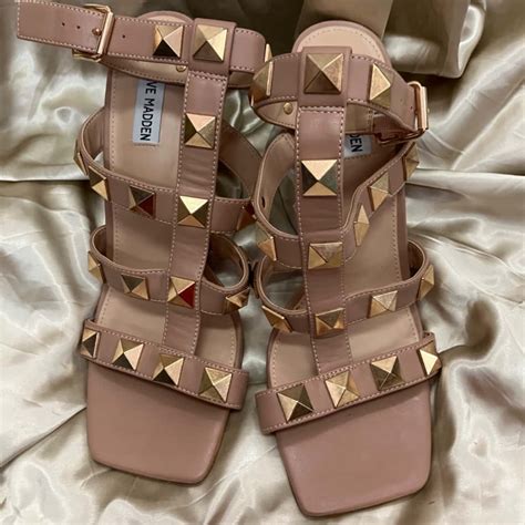 Steve Madden Womens Size Beige Nude S