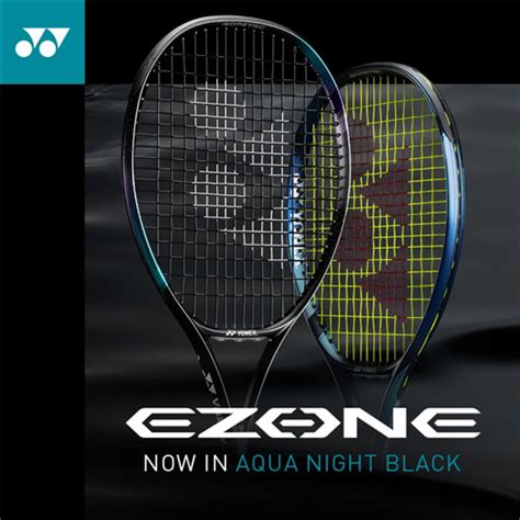 Yonex Ezone Tennis Racket Aqua Night Black Players Sports Nz