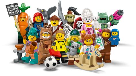 LEGO Collectable Minifigures 71037 LEGO Minifiguren Serie 24 2x