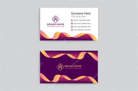 Premium Vector Real Estate House Property Business Card Template Design