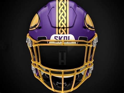 These Vikings/NFL helmet design concepts are FIRE