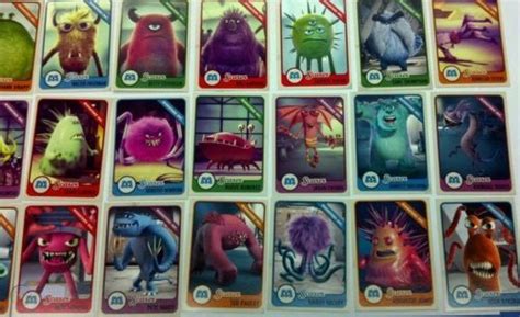 Monsters University Scare Cards