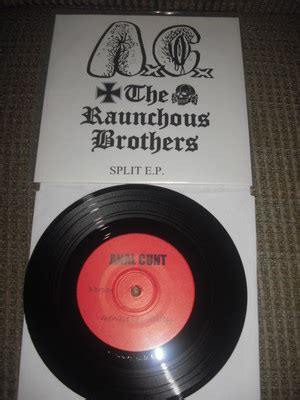 Popsike ANAL CUNT RAUNCHOUS BROTHERS SPLIT EP NEW VAGINAL JESUS