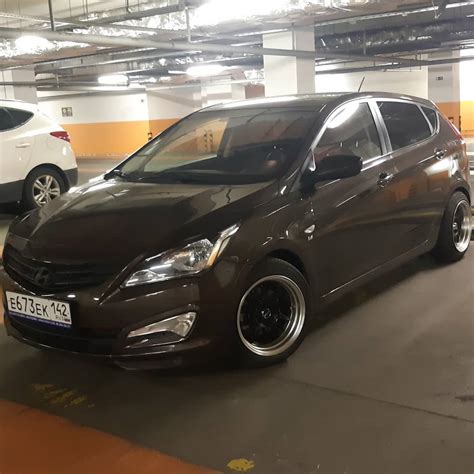 продажа Work Emotion r15 — Hyundai Solaris Hatchback, 1,6 л., 2015 года ...