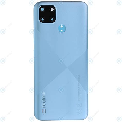 Realme C21Y (RMX3261 RMX3263) Battery cover cross blue 4908782