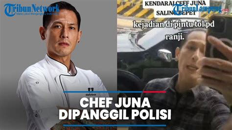 CHEF JUNA DIPANGGIL POLISI BUNTUT ADU MULUT DENGAN SOPIR TRUK DI