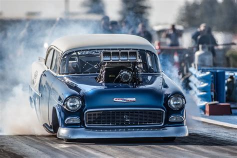 nhra drag racing race hot rod rods chevrolet bel air engine engines f ...