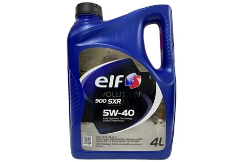 Масло для 4-х тактных двигателей EVOLUTION 900 SXR 5W40 4L TR ELF ...
