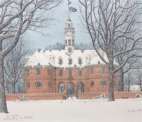 Capitol of Williamsburg | Martin Barry Art Baltimore, MD