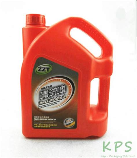 Liter Hdpe Engine Oil Bottle Lubricant Shell Bottle